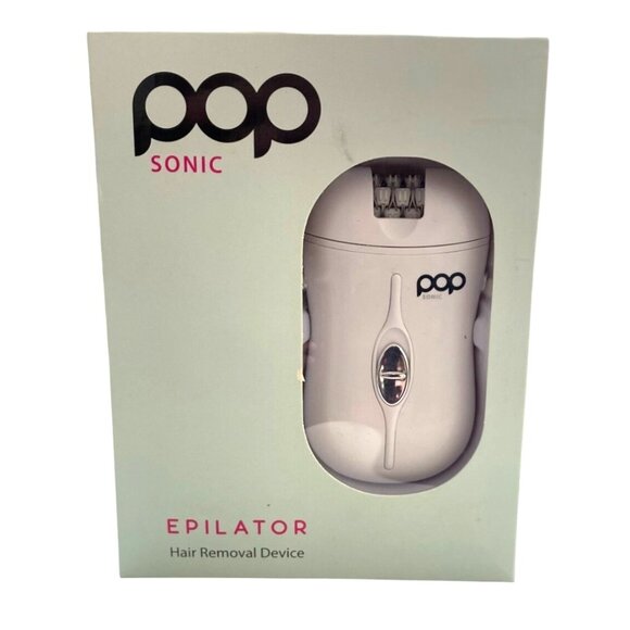 Pop Sonic Epilator Hair Removal Device With 2 Speed Settings & USB Rechargeable - Picture 1 of 5